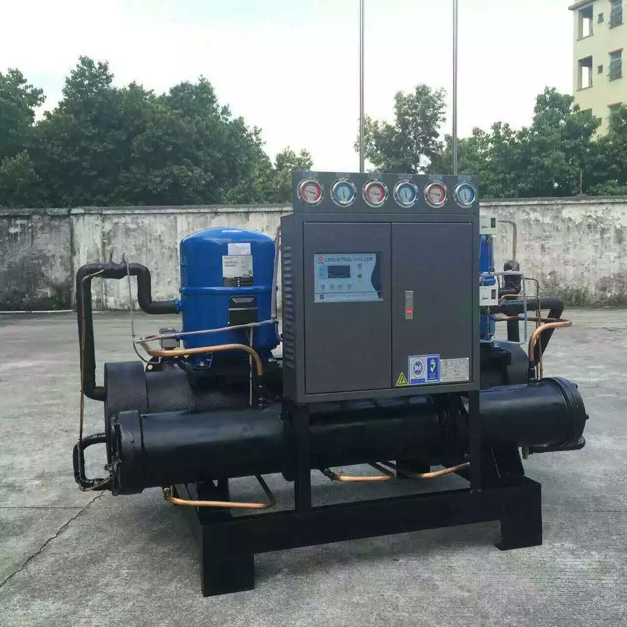 水冷式低溫冷凍機(jī) 水冷式低溫冷凍機(jī)